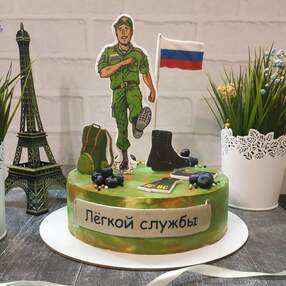 Торт на проводы в армию №154804