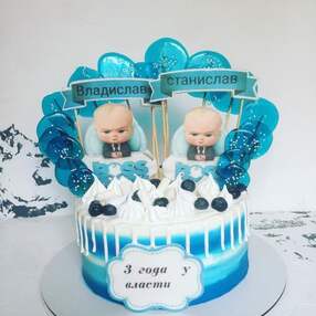 Торт двойной для братьев №209510