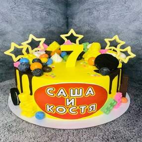 Торт двойной для братьев №209508