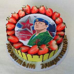 Торт на 23 февраля №103613
