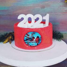 Торт на Новый 2021 год №105301