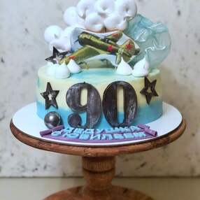 Торт на 90 лет мужчине №109810