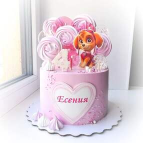 Торт на 4 года девочке №200021