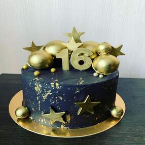 Торт на 16 лет парню №202605