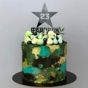 Торт на 23 февраля №103715