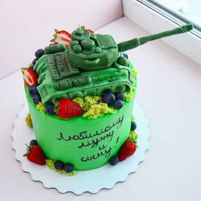 Торт на 23 февраля №103417