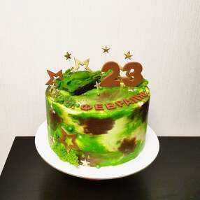 Торт на 23 февраля №103420