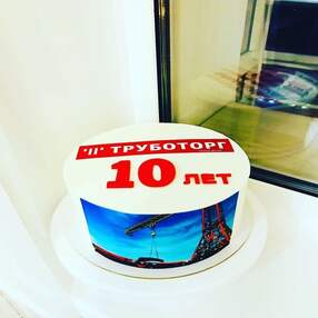 Торт с Логотипом №100807